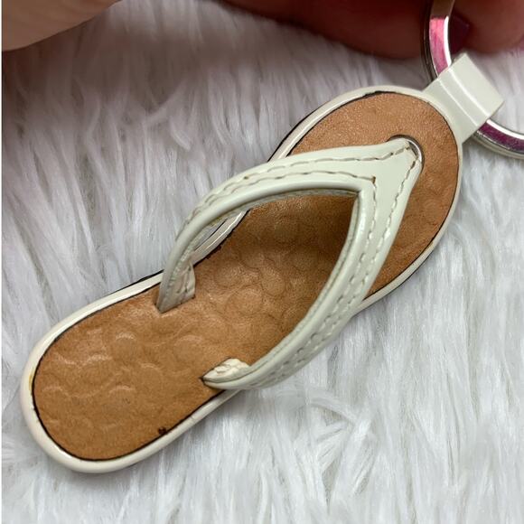 y2k COACH Sandal Bag Charm Key Chain - Picture 3 of 4